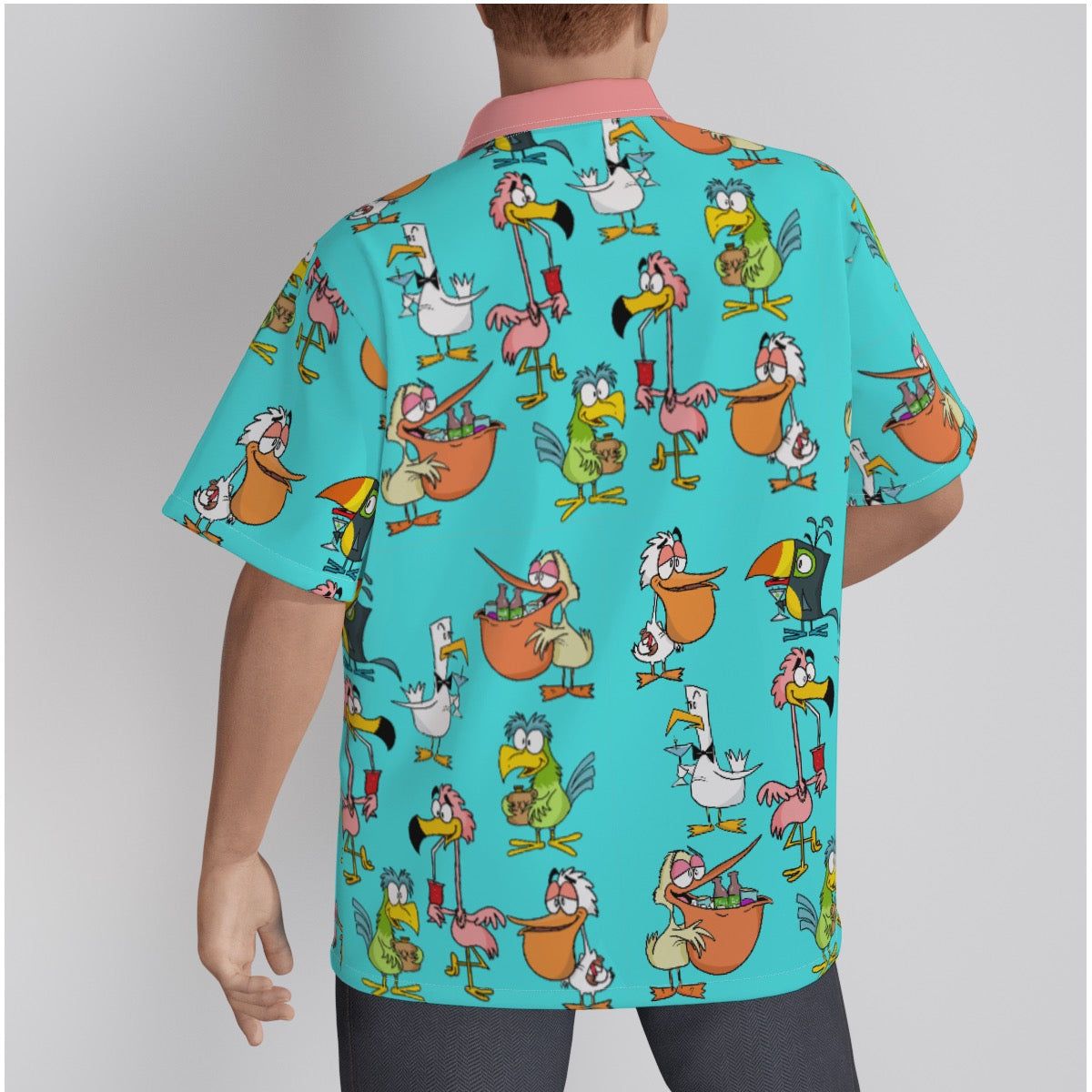 Drink Birds Hawaiian Shirt